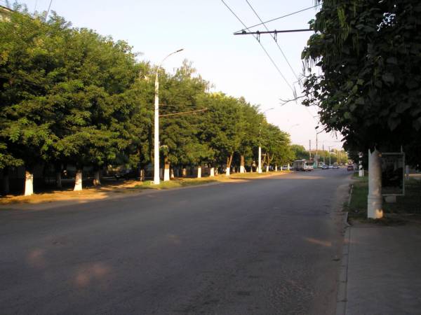 Улица Советской Армии в сторону Бара