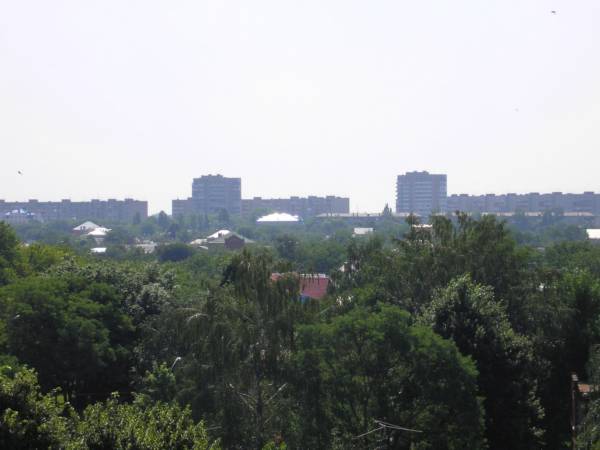Вид с  Бориного дома в сторону Бара