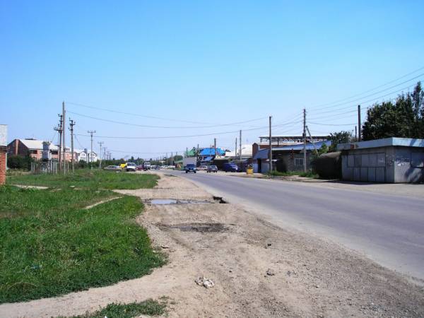 Улица Каспарова в направлении Ефремова