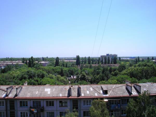 Вид с 9-ны на Маркова,343 в сторону улицы Новороссийской