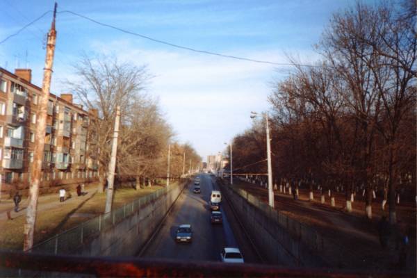 Вид на улицу Новороссийскую