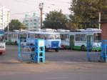 Троллейбусный парк - привезли 5 новньких ЛиАЗов!