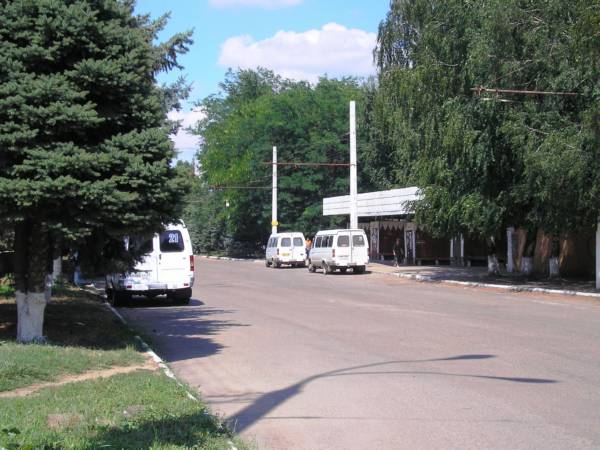 Остановка Мясокомбинат на улице Лавриненко