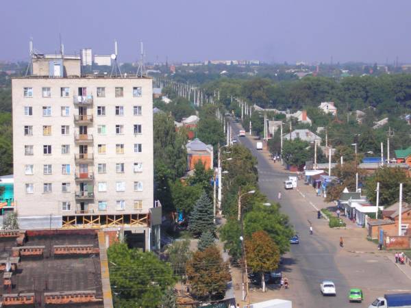 Вид с высотки на улицу Луначарского_2