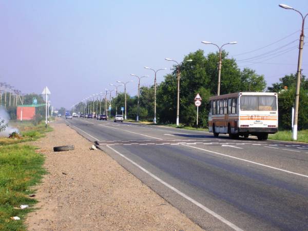 Улицы Армавирская в сторону Кубанки