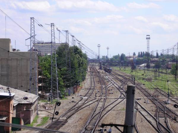 Вид с Сенного моста в сторону Вокзала-1