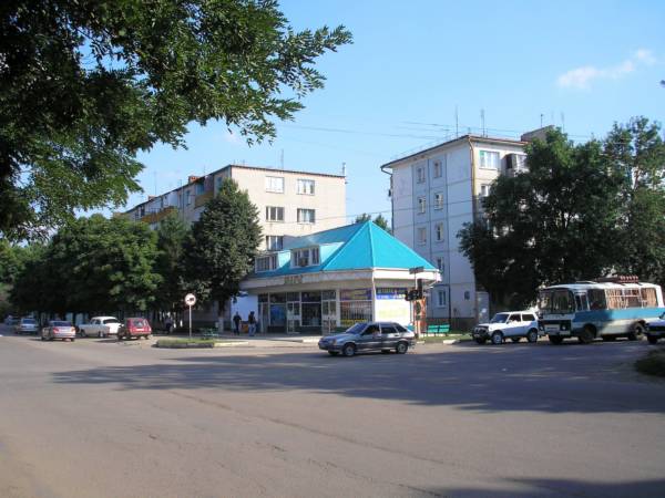 Торговый центр MAX'S на углу Ефремова и Советской Армии
