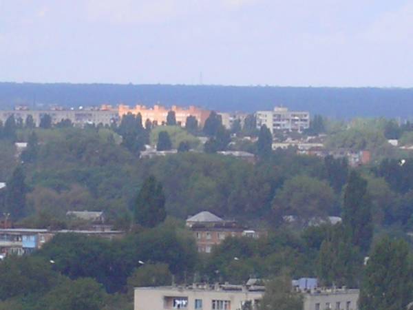 Вид с 14-ти этажки на район Черёмушки