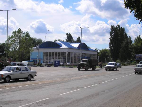 Вид на Автовокзал с противоположной стороны Ефремова