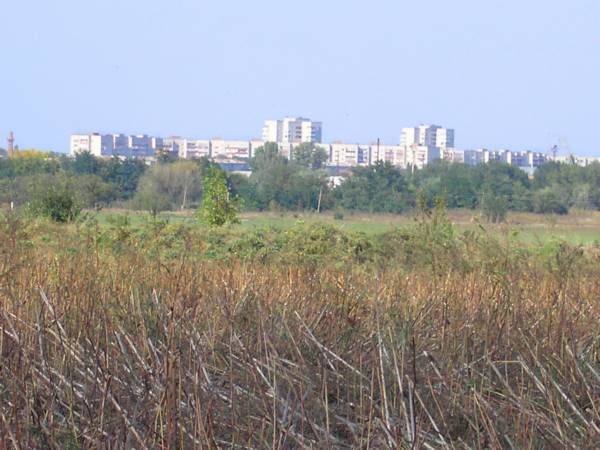 Вид с запретной зоны на район Бара