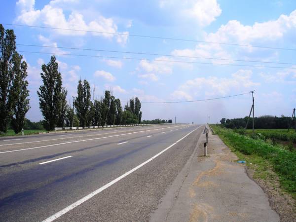Трасса М-29 в сторону МинВод (Баку)