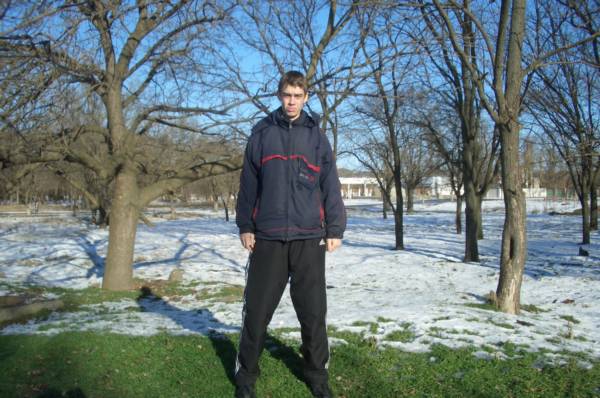 Это я в районе прудов (Январь 2006)