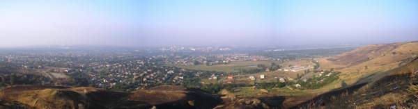 Панорама - Вид на город с горы