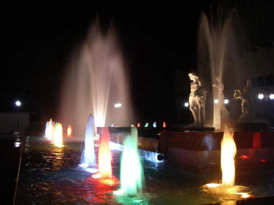 Новый фонтан в Армавире
